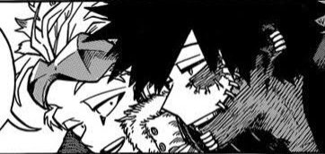 Horikoshi said "technology evolves" which confirms that medical science improved, stopped Touya from dying, and he lived out his days happily ever after with an ankle bracelet on "house arrest" in Hawks's commission-funded luxury apartment with 7 cats  #MHA430 #bnha430 #dabihawks