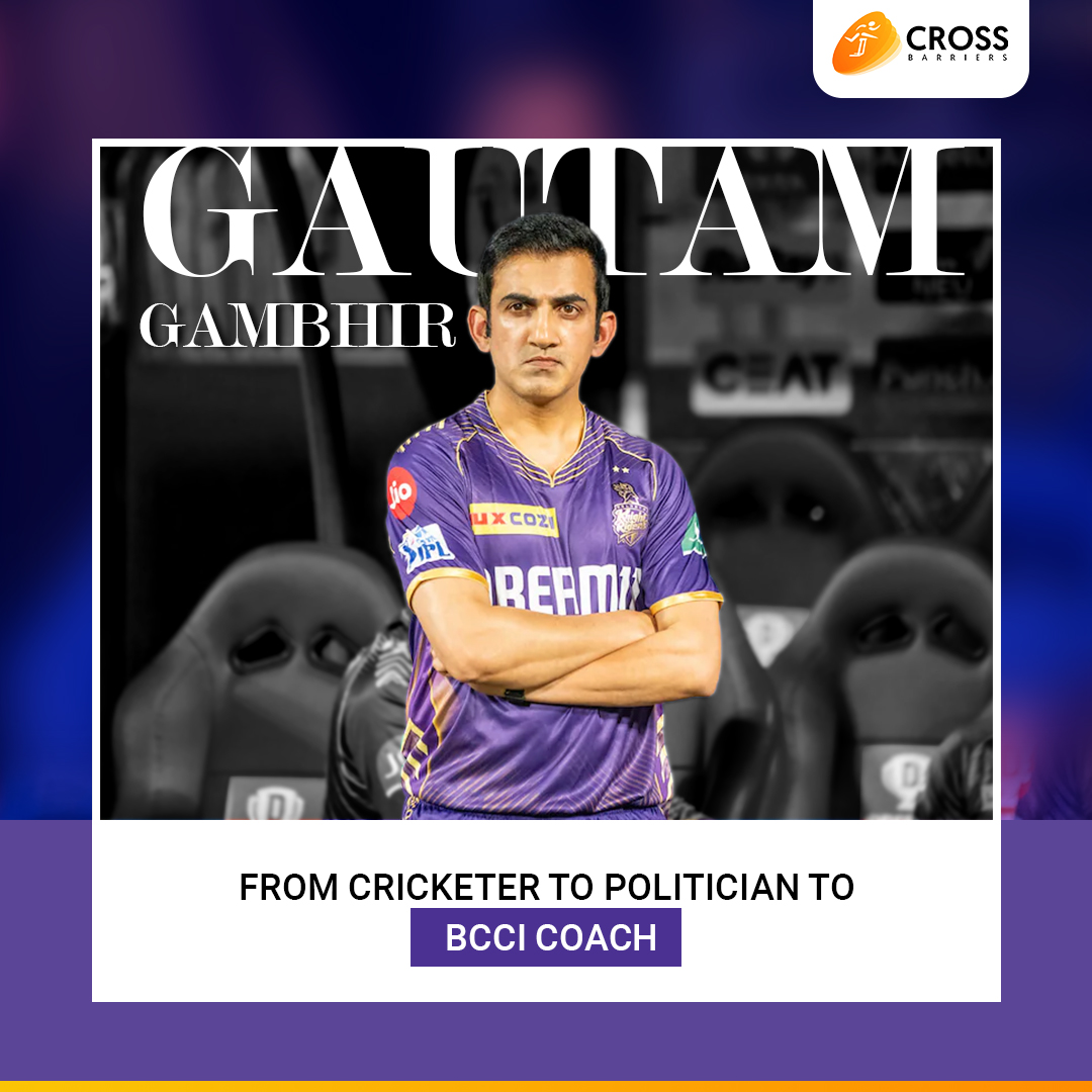 crossbarriers's tweet photo. From #cricket star to #MP and now a #BCCI  coach, @GautamGambhir journey is a testament to #versatility, #dedication, and inspiring greatness.

Read more: https://t.co/wKkqhyKkSG

#GautamGambhir  #FromFieldToPolitics #BCCICoach  #Inspiration #WorldCupWinner #PoliticalReform https://t.co/rv2Frpk2Qz