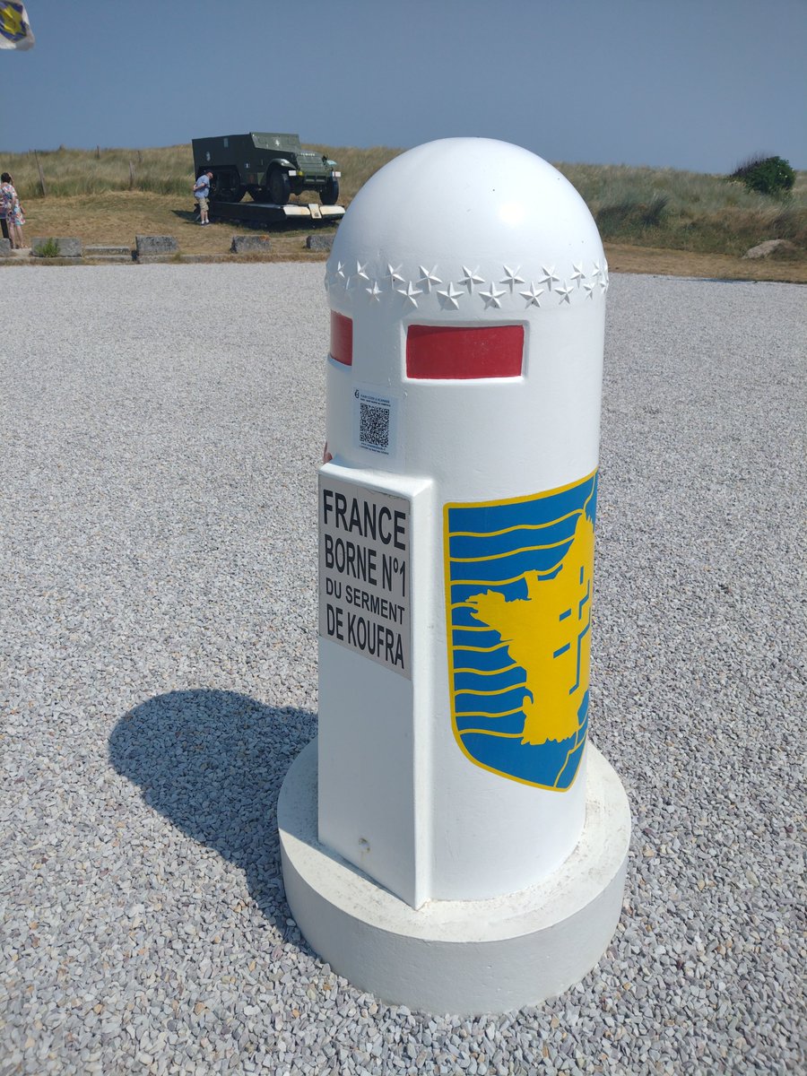 ThiChaplain's tweet image. Oui c'est de circonstance car le 1er août 1944, la #2èmeDB #française commença son débarquement à #UtahBeach dans le #Cotentin.