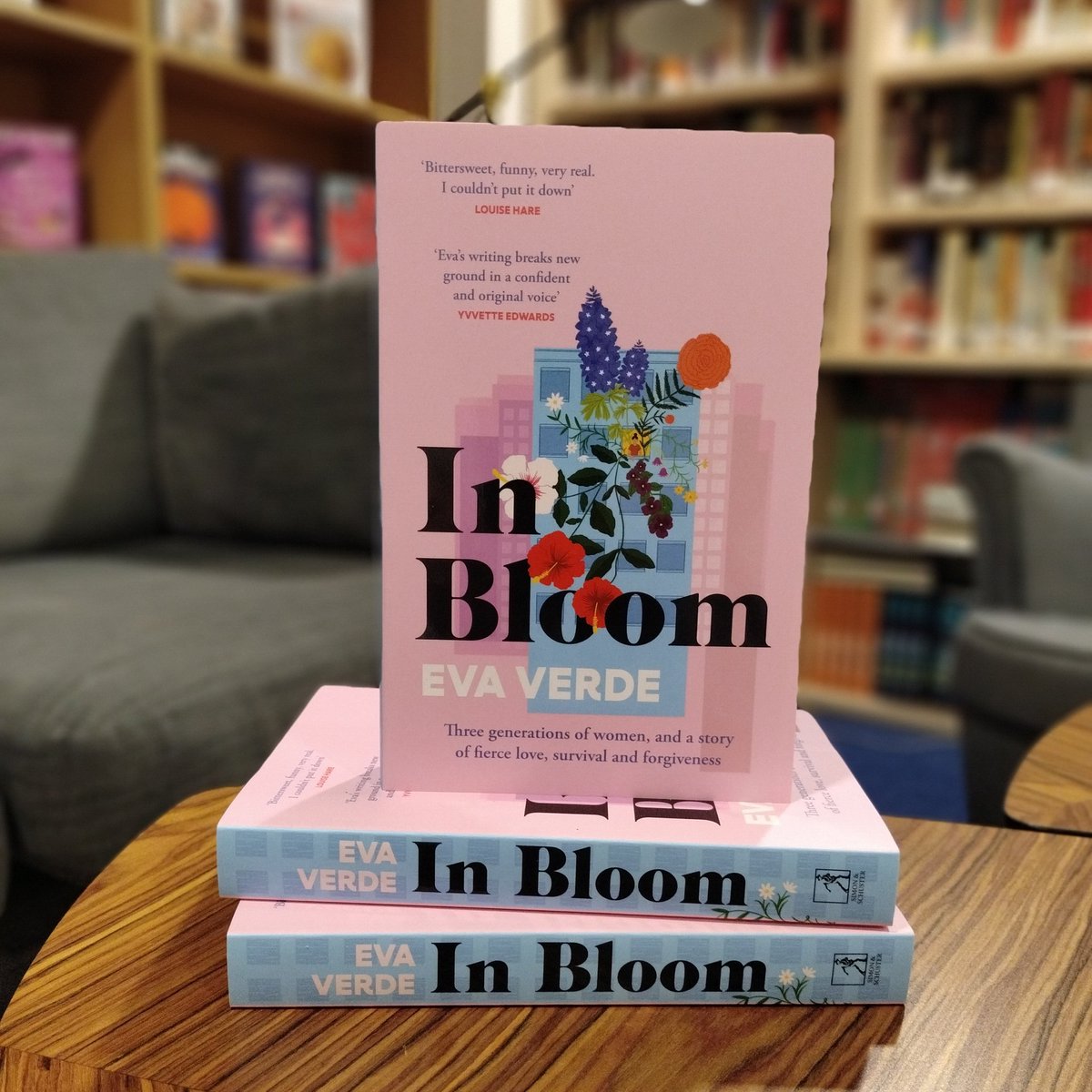 Sara-Jade Virtue (@bookminxsjv) on Twitter photo Please join me in wishing <a href="/Evakinder/">Eva Verde (is offski)</a> a HUGE happy paperback publication day!
Gritty. Funny. Deep. Wise. Hopeful. #InBloom is all these things and so much more. It’s breathtaking. It’s deeply affecting. It’s going to break your heart. And I LOVED it!
simonandschuster.co.uk/books/In-Bloom… Please join me in wishing <a href="/Evakinder/">Eva Verde (is offski)</a> a HUGE happy paperback publication day!
Gritty. Funny. Deep. Wise. Hopeful. #InBloom is all these things and so much more. It’s breathtaking. It’s deeply affecting. It’s going to break your heart. And I LOVED it!
simonandschuster.co.uk/books/In-Bloom…