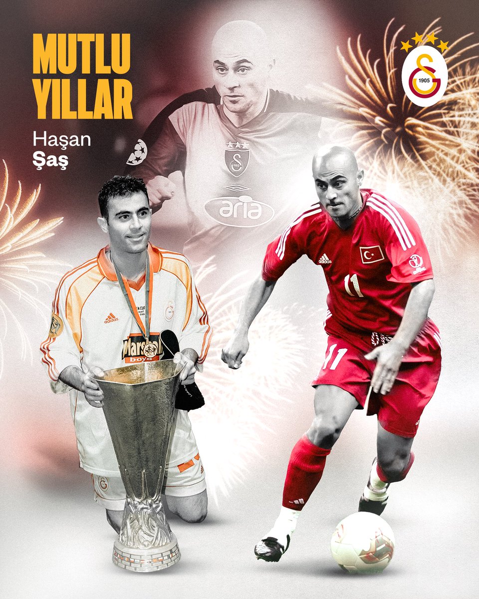Bugün, efsane futbolcularımızdan Hasan Şaş'ın doğum günü. 🎉

İyi ki doğdun Hasan Şaş! 🎂