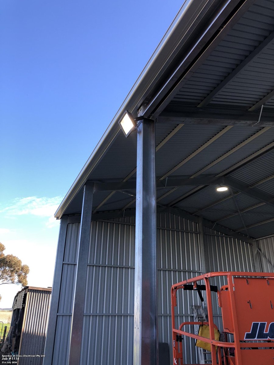 sparkysaclass's tweet image. Are you looking to have your shed powered up? Wiring a shed can enhance its functionality and comfort, making it a valuable space. With careful planning and execution, you can ensure your shed is both functional and safe. Call us today for an free quote. 0403011156