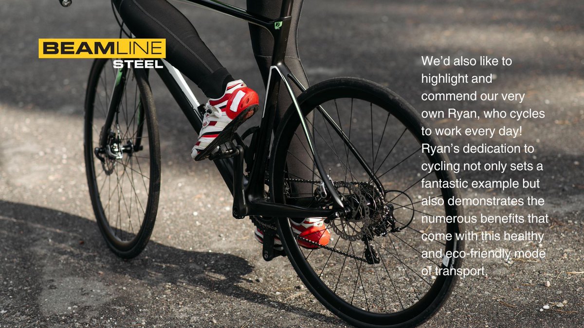 BeamlineLtd's tweet image. oday is cycle to work day so why not swap those four wheels for two? 🚴‍♀️ Not only will you be doing wonders for your mental and physical health, but you'll also contribute to a greener planet! 🌍💚

#cyclingtowork #mentalhealthmatters #productivityboost #ecofriendly