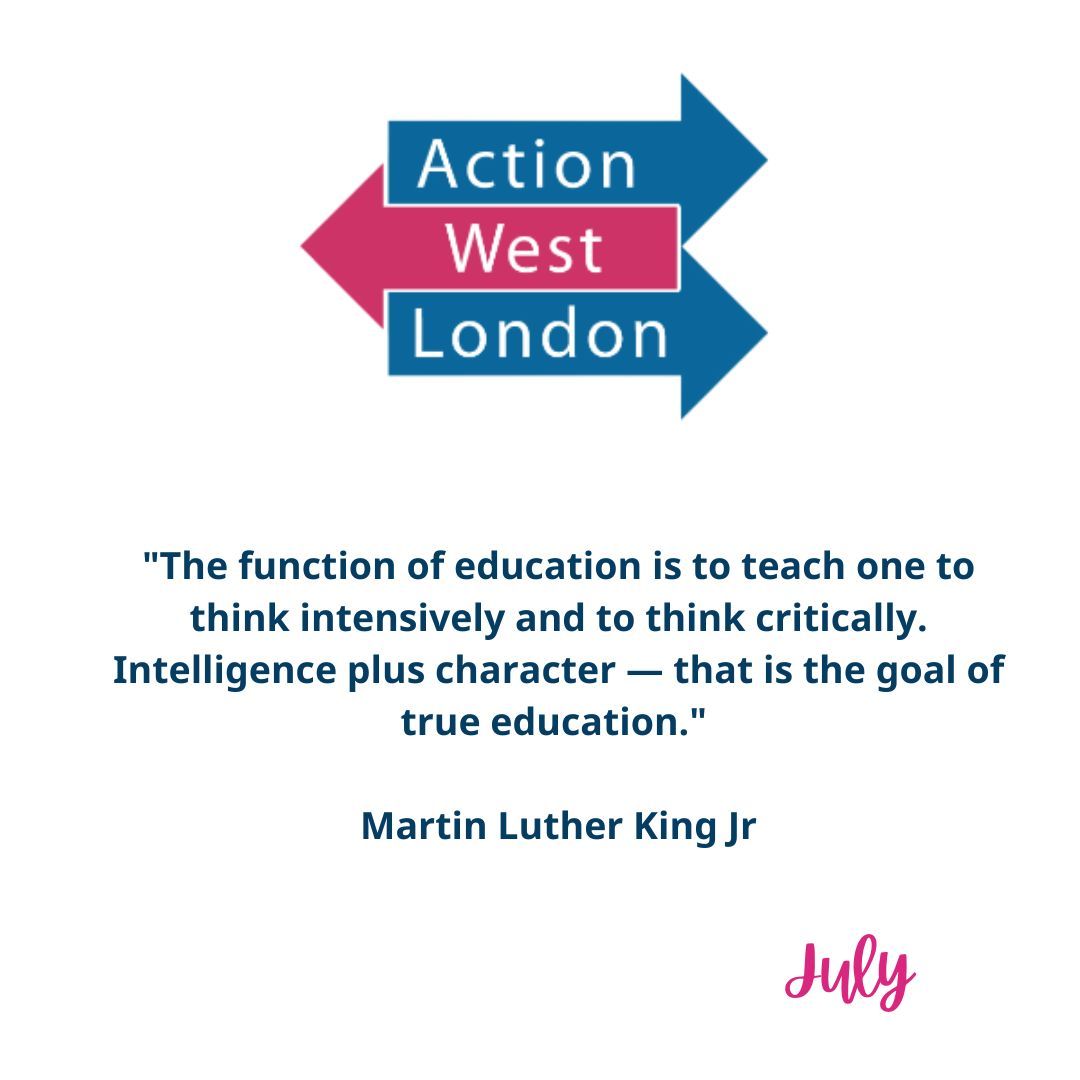 August is here and Action West London is ready to ignite your professional journey! This August we will running a series of posts to help you get ready for applying for jobs in September

Find out more at: buff.ly/3fOEMjV

#ActionWestLondon #CV #SkillsDevelopment