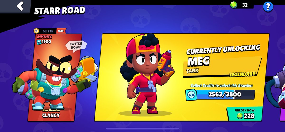 Should i switch to clancy since hes apparently broken right now or should i stay with meg ?
