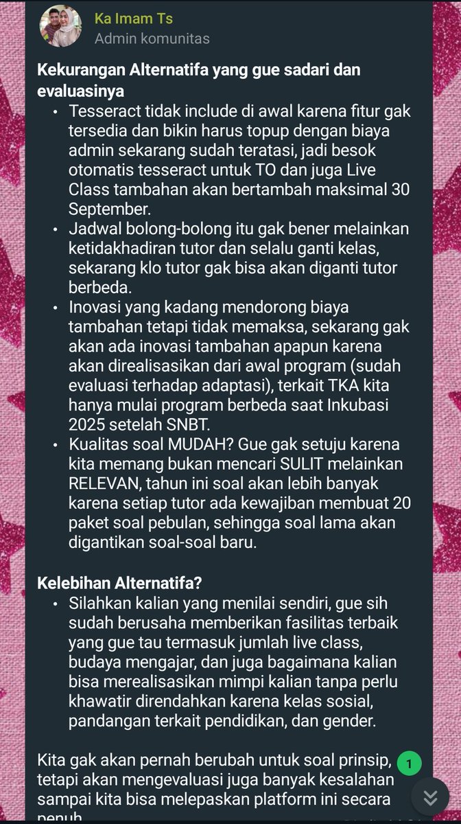 _loveui's tweet photo. Hai semua yang dikomen baca ini ya https://t.co/G24C8NBNMN