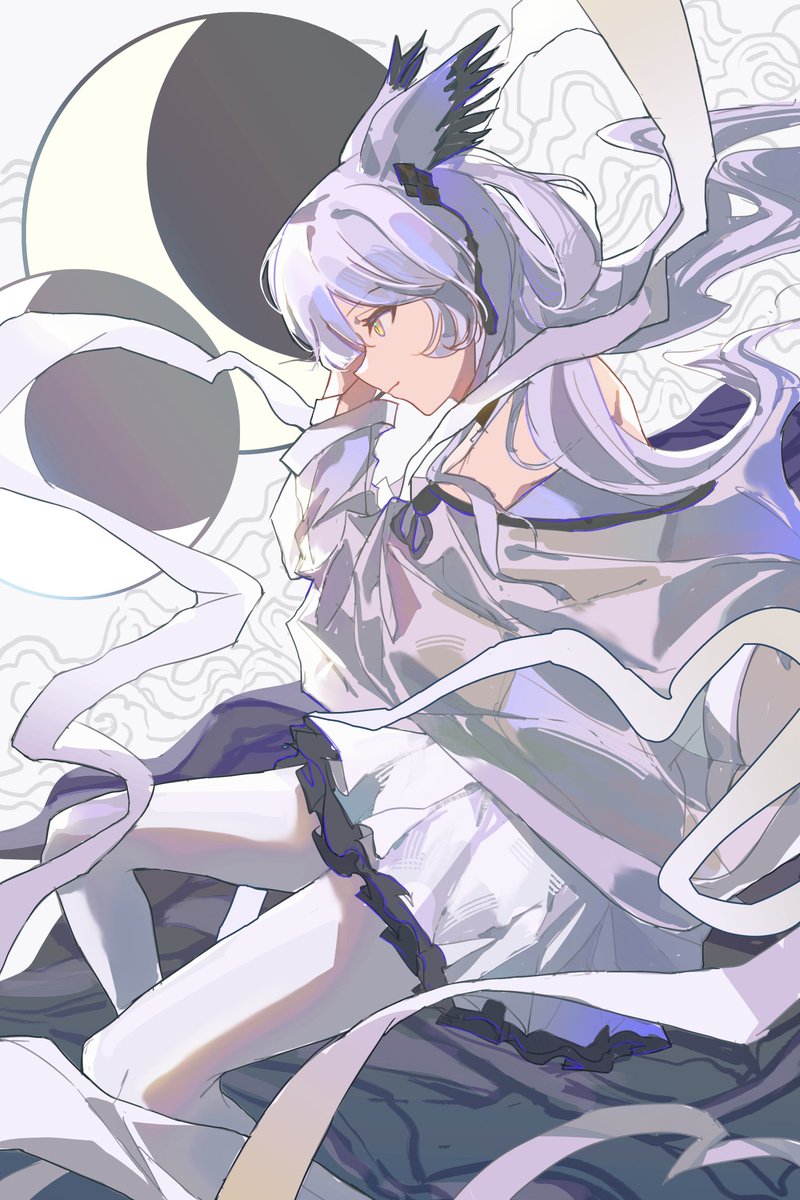 _Koroyyyyy's tweet photo. lovelove #明日方舟 #Arknights #白面鸮 https://t.co/93ZsD1fAyd