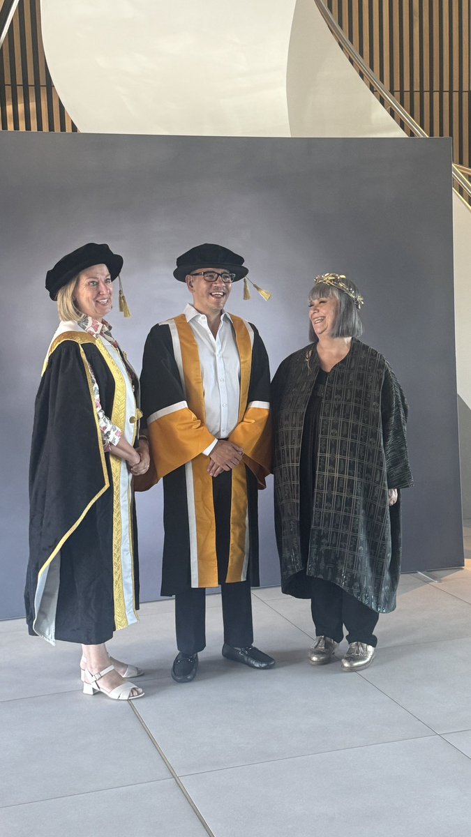 Deaf Rave (@deafrave) on Twitter photo I’m speechless! Anything is possible in life! I’m truly humbled! 🥹
Thank you <a href="/FalmouthUni/">Falmouth University</a> ❤️🙏🏼
A pleasure to meet Professor Emma Hunt (Vice Chancellor) & Dawn French 🫶🏼🫶🏼
#deafrave #falmouthunicersity #degree #achievement I’m speechless! Anything is possible in life! I’m truly humbled! 🥹
Thank you <a href="/FalmouthUni/">Falmouth University</a> ❤️🙏🏼
A pleasure to meet Professor Emma Hunt (Vice Chancellor) & Dawn French 🫶🏼🫶🏼
#deafrave #falmouthunicersity #degree #achievement