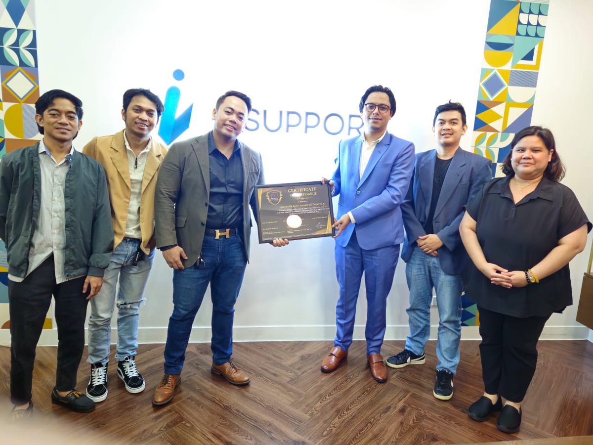 niiconsulting's tweet image. Our Regional Head (APAC), #NetworkIntelligence, Neil P, visited @iSupportGroup  to present them with their #PCIDSS Certificate of #Compliance. 

#cybersecurity #AI #audit #iSupportWorldwide

(1/2)