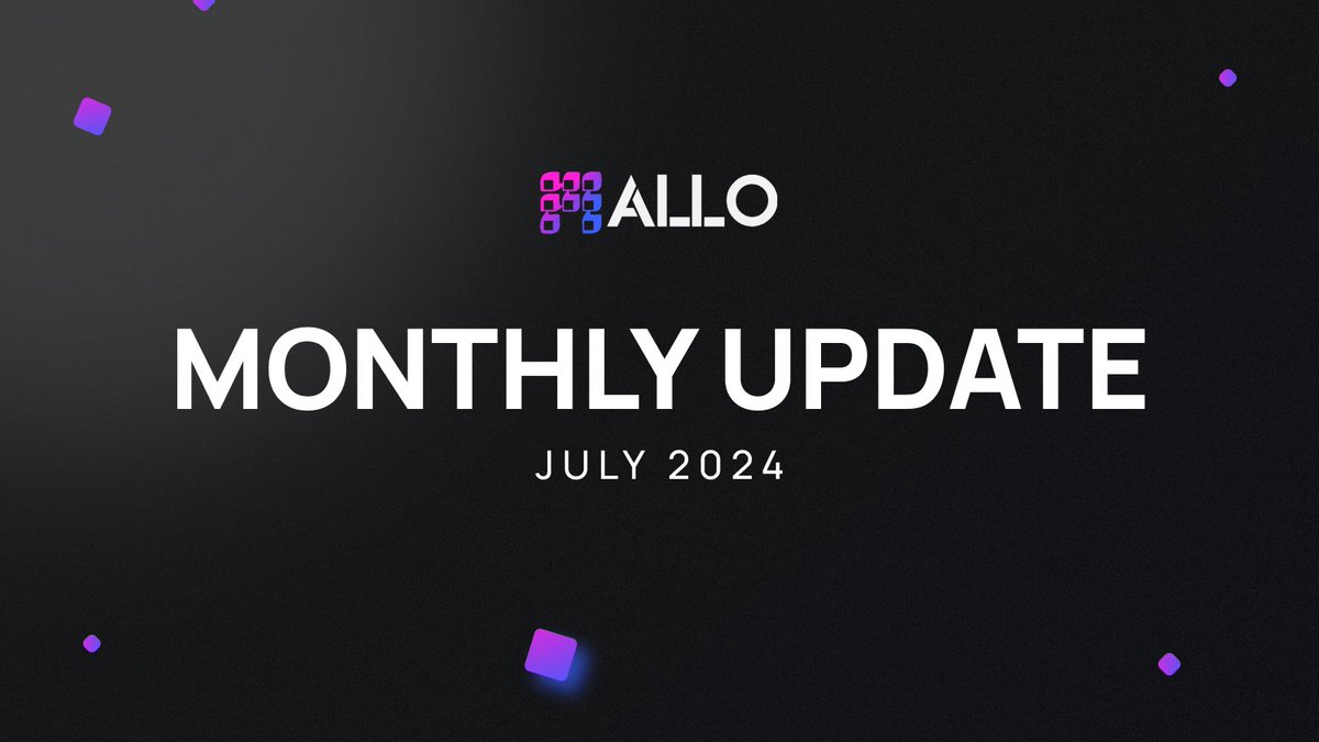 We've had an outstanding month, achieving key milestones, expanding our community, and continuously enhancing our product! Allo is now the largest RWA protocol by assets.  🚀

July Recap ⤵️