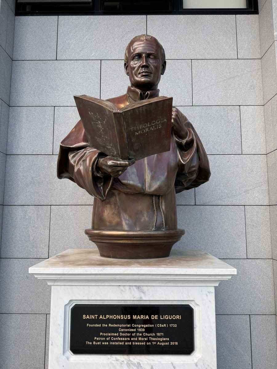 novenachurch's tweet photo. Feast of St Alphonsus Liguori.

When we see a beautiful object, a beautiful garden, or a beautiful flower, let us think that there we behold a ray of the infinite beauty of God, who has given existence to that object. https://t.co/vNL19I3jI8