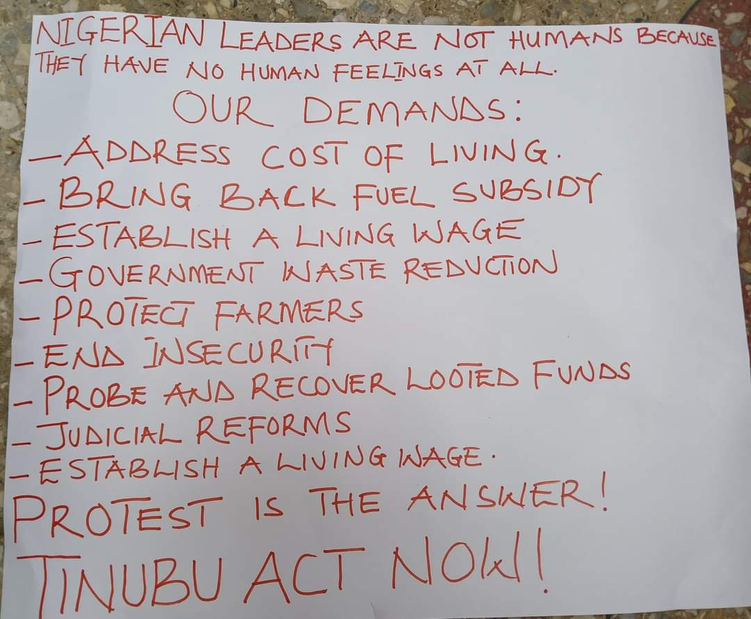 Bismillahir Rahmanur Raheem

#EndBadGovernanceInNigeria