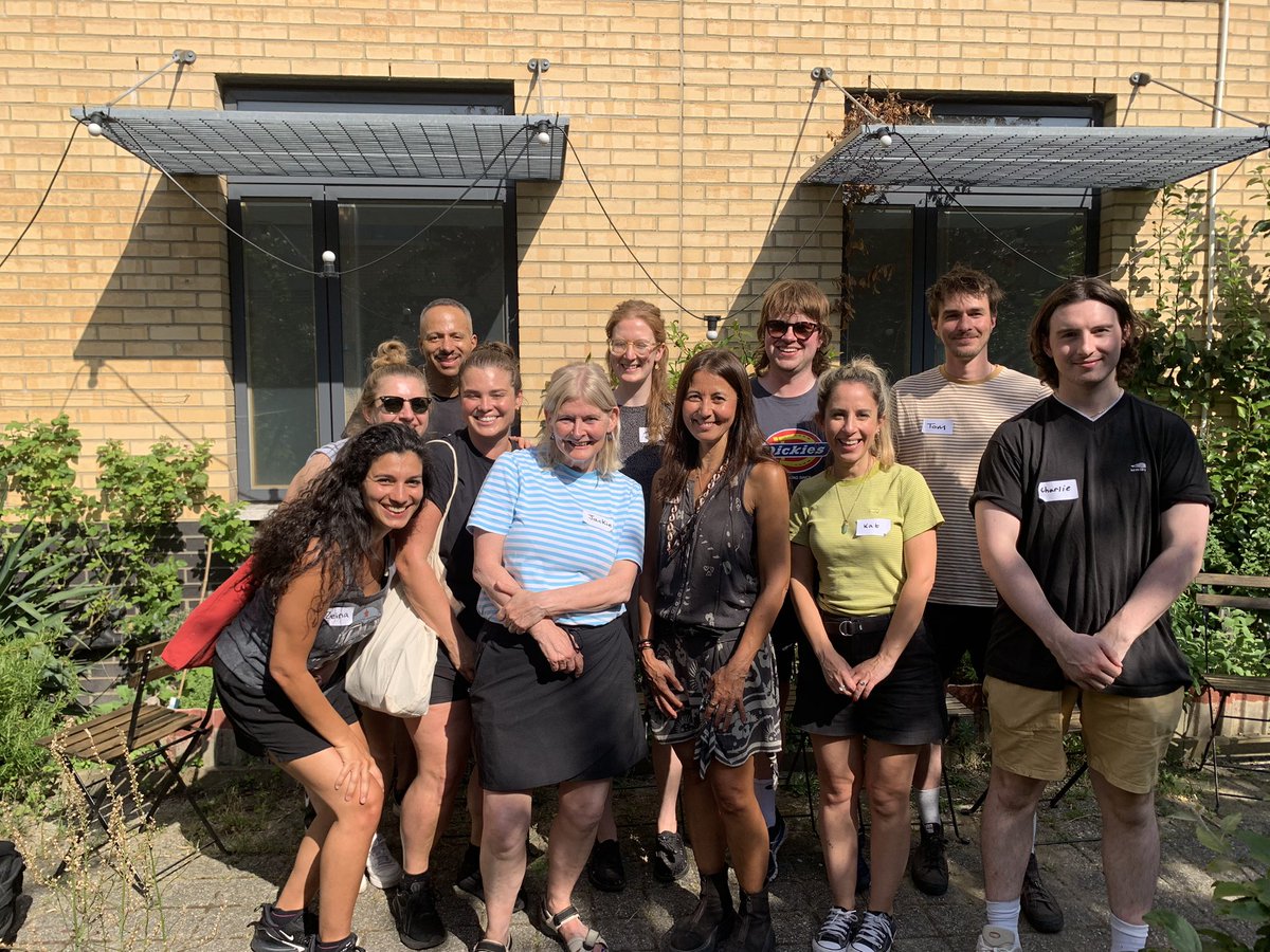 A great day yesterday hosting volunteers from Camden Council