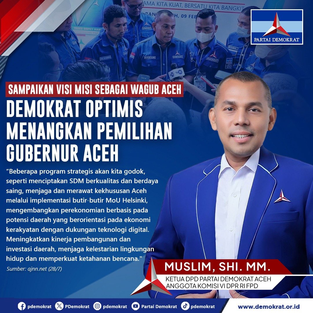 Partai Demokrat tweet media