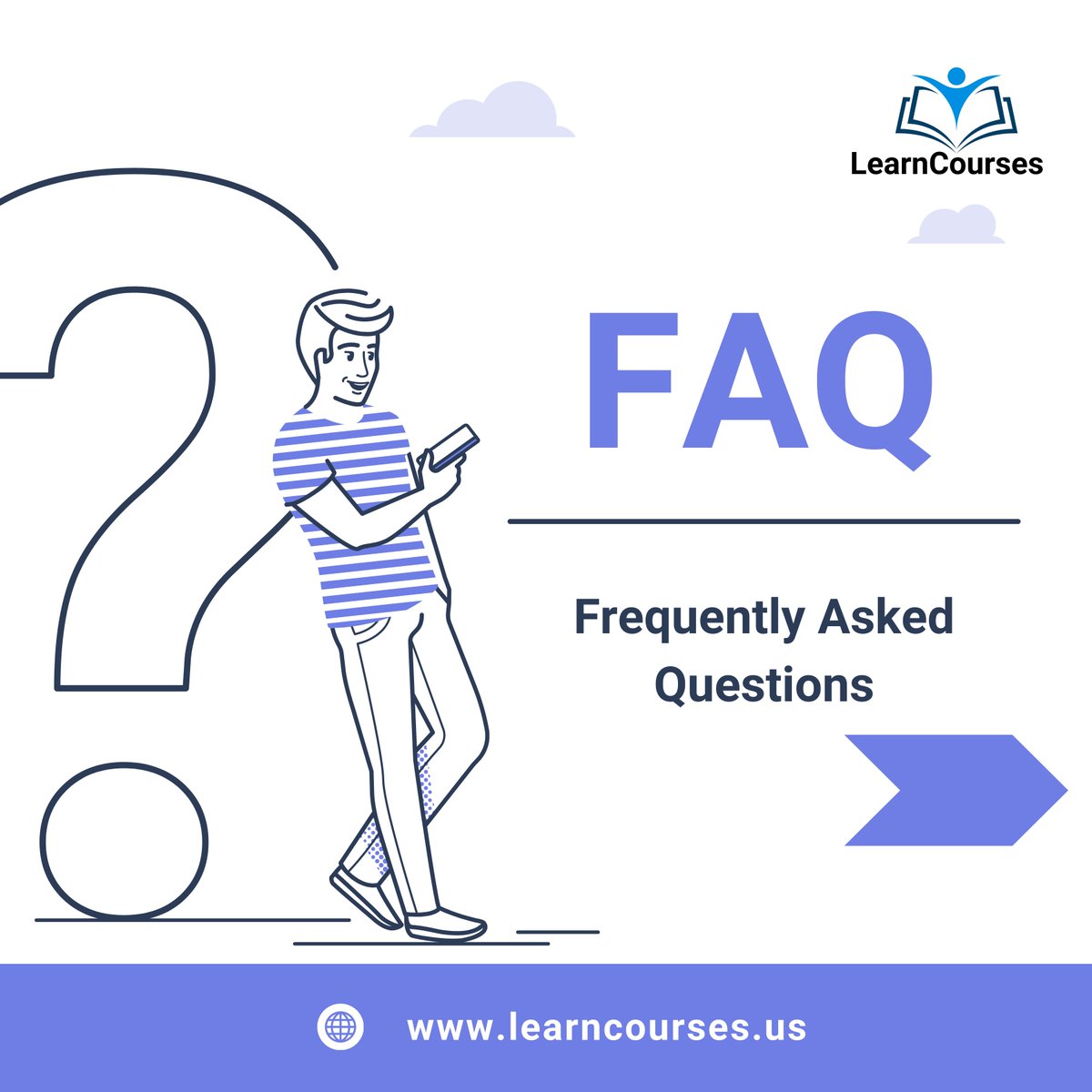 LearnCoursesEdu's tweet image. Have questions about LearnCourses?  We've got you covered!  Swipe through our FAQ carousel for all the details. 📖📷 #LearnCourses #FAQ #OnlineLearning learncourses.us/frequently-ask…