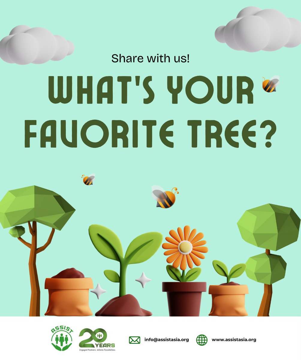 [Question of the Week]

🌳 What's Your Favorite Tree? 🌳

We want to know! Share with us your favorite tree and why it holds a special place in your heart.💚