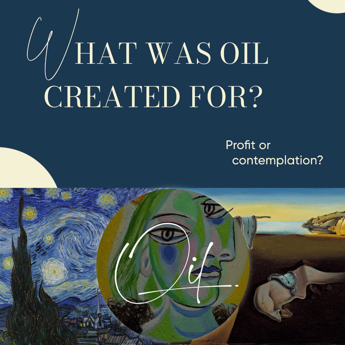 What was OIL created for?

For art connoisseurs. But what is its value exactly? Just take a look at the OIL chart and you'll understand

Over time, art has become not only an object of contemplation, but also a source of income. The longer it exists, the higher its value

This
