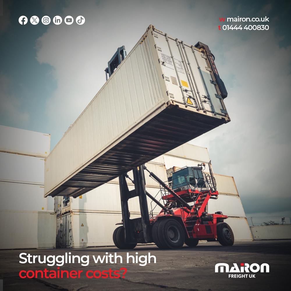 MaironFreightUK's tweet image. Struggling with high container costs? 📈

Have you thought about LCL shipping? 🤔

Count on us for flexible logistics solutions! 📦

💻 mairon.co.uk
📧 tommy@mairon.co.uk
☎️ 01444 400830

#MaironFreightUK #GlobalLogisticsPartner #FreightManagement
