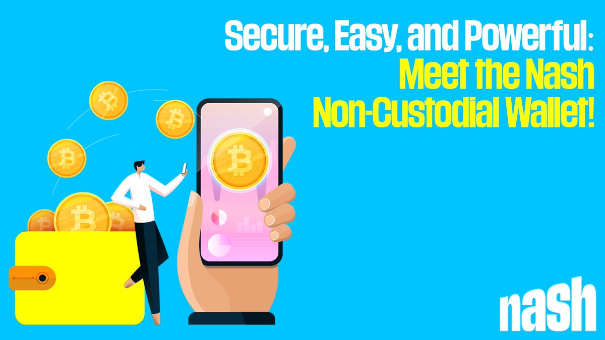 nashsocial's tweet image. Hey crypto enthusiasts! Ready to take full control of your digital assets? 🌟 With Nash's non-custodial wallet, you get unmatched security, multi-chain support, and a super user-friendly interface. Whether you’re just starting or a DeFi pro, our wallet makes managing your crypto…