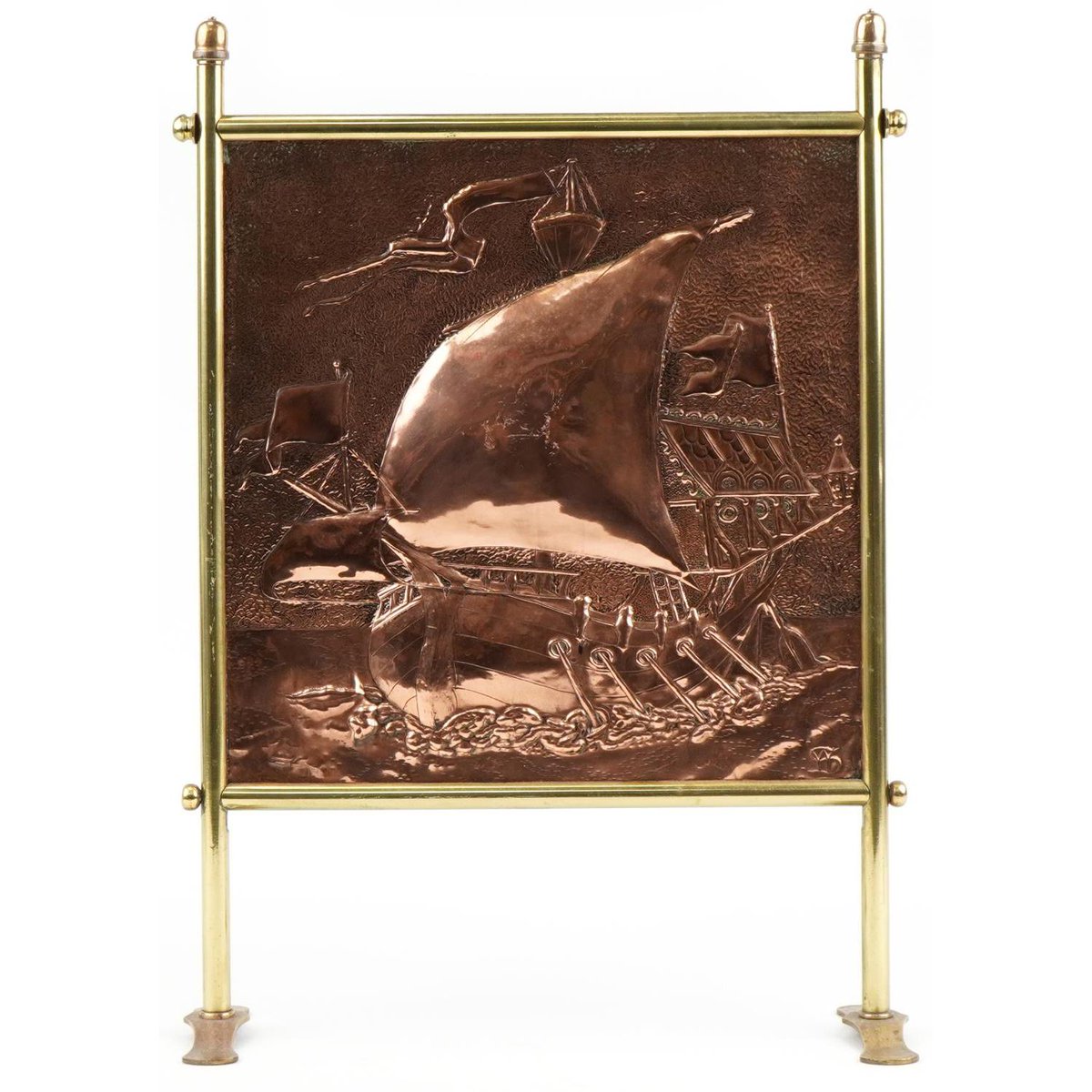 eastbourneauct's tweet image. Join us for the One Owner Collection of Decorative Arts Auction on Sep 3rd at 9:30 AM!🔥📺

Lot 254 is an Arts &amp;amp; Crafts copper and brass fire screen.

View the catalogue: tinyurl.com/2j6a5u7b

#eastbourneauctions #artsandcrafts #firescreen #copperandbrass