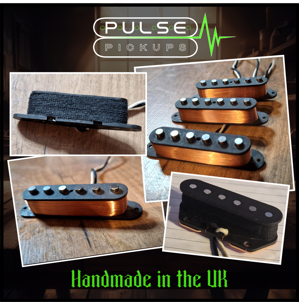 The first of these UK handmade pickups are here.
Pulse Pickups strat and tele pickup sets are available now.
👉tinyurl.com/luthiersbay
#pickups #strat #tele #guitar #handwoundpickups