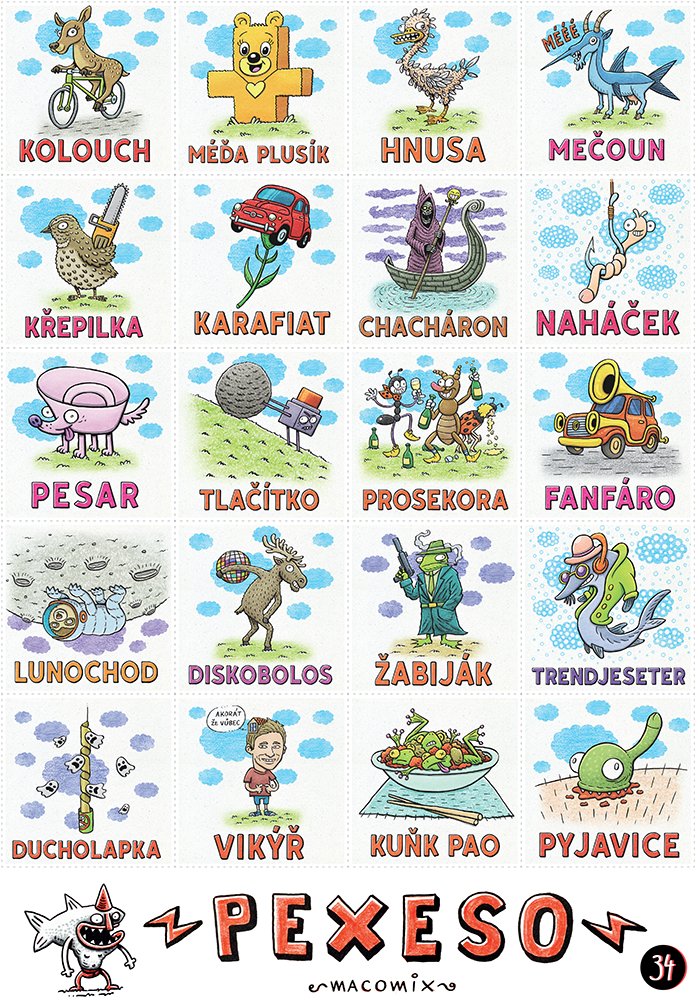 macomix1's tweet photo. Z repostů vyberu nešťastníka, který bohužel dostane toto nové pexeso č. 34 ;) https://t.co/R42G0W4L1n