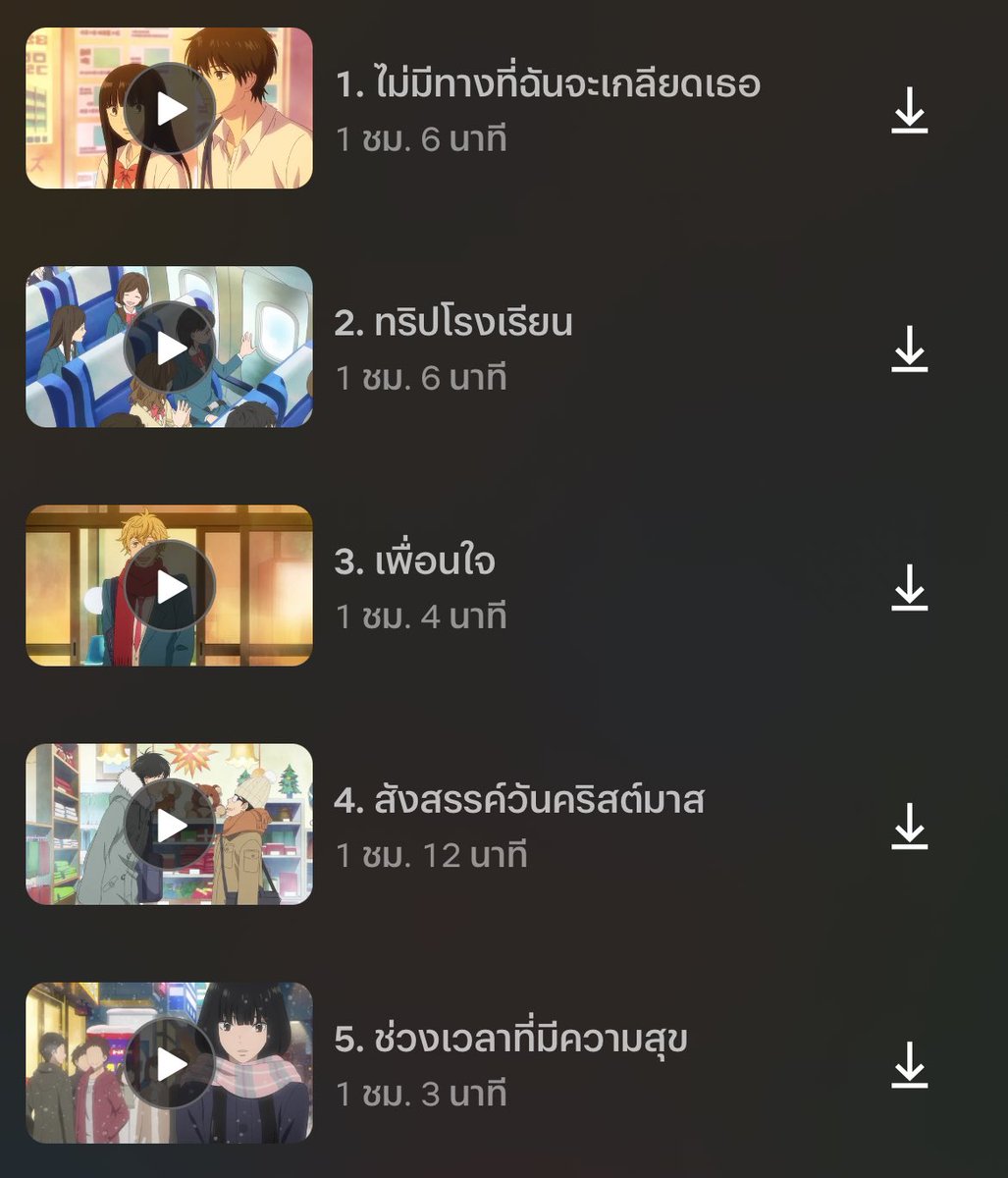 อ๊ะ แถมเรื่องราวของพวกเราทั้งหมด 5 ตอน ในแต่ละตอนจะมีความยาวประมาณ 1 ชั่วโมงด้วยล่ะ สุดยอดไปเลยเนอะ✨✨