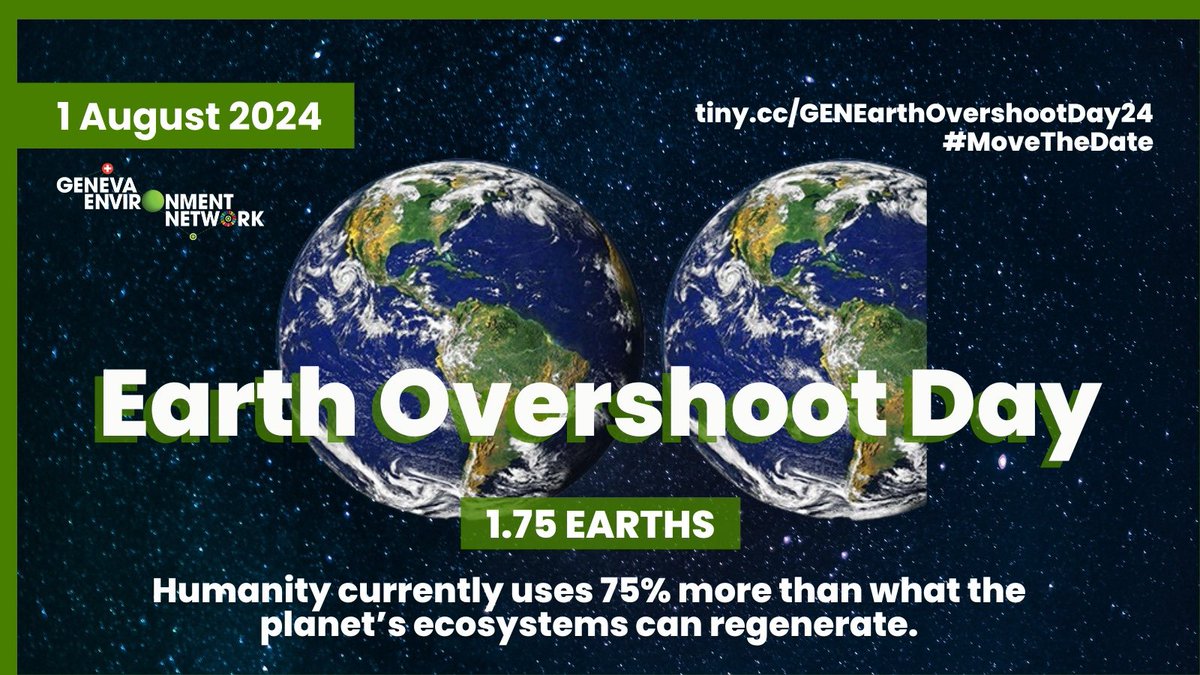 🎶 It was upon a Lammas night, when corn rigs are bonnie 🌾....
that humans surpassed the annual global carrying capacity of the biosphere. 
1st August is Earth Overshoot Day 🌍🌍 it seems our harvest has become a bit too enthusiastic and abundant.