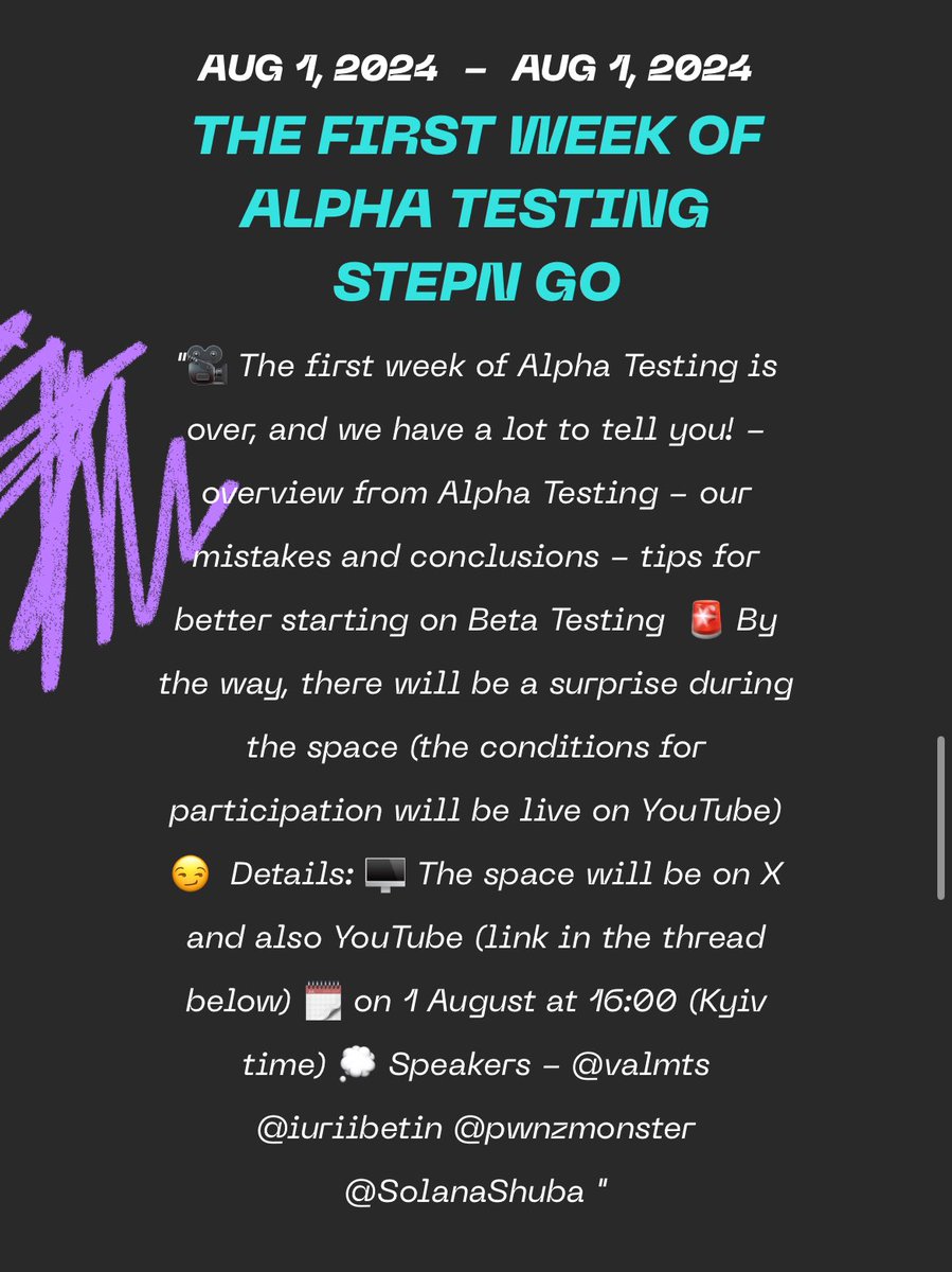 iuriibetin's tweet photo. #STEPNGO #GOEvents
Hello everyone! 👋
Please note that the OUR EVENTS section has been opened on the official STEPN GO website 🕹️
By following this link ⏩️ https://t.co/bsaZ0pts31 you can easily find out about all the planned IRL and ONLINE events ⚡️🦿
🔹🔹🔹🔹🔹🔹🔹🔹🔹🔹
🇺🇦 Привіт всім! 👋
Зверніть вашу увагу що на офіційному сайті STEPN GO відкрився розділ OUR EVENTS 🕹️
Перейшовши за цим посиланням ⏩️ https://t.co/bsaZ0pts31 ти зможеш з легкістю дізнатись про всі заплановані IRL та ONLINE події ⚡️🦿
🚨Також я хочу нагадати що сьогодні о 16:00 по Києву відбудеться наш стрім 👀
- трансляція буде доступна в Х та YouTube (всі деталі в пості нижче ⏬️ або на офіційному сайті ⏫️)
@Stepnofficial