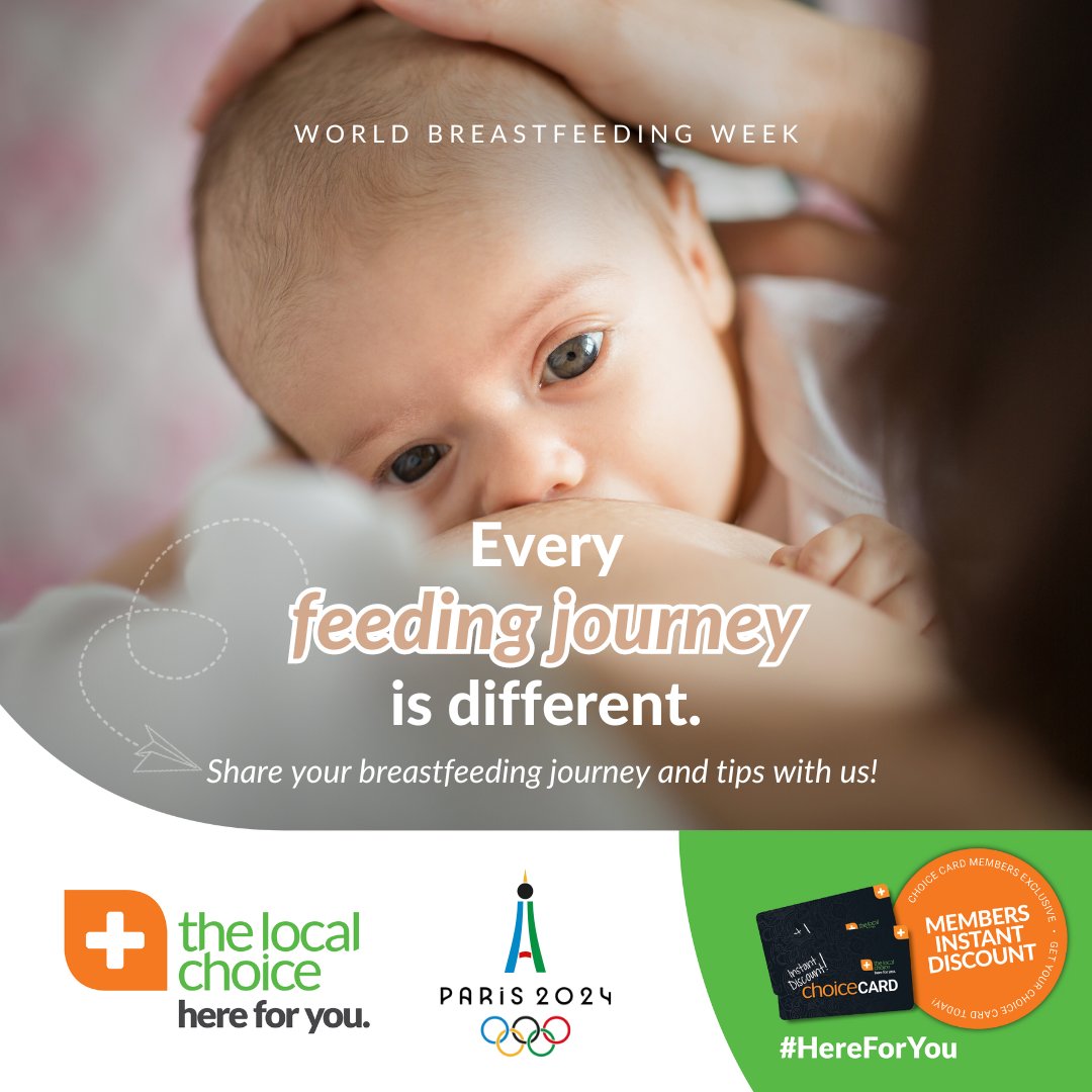 TheLocal_Choice's tweet photo. Whether you’re breastfeeding, formula feeding, or a combination of both, we're here to support you every step of the way. Visit us for expert advice, encouragement, and a range of feeding products. Fed is always best! 🤱🍼

#WorldBreastfeedingWeek | #TheLocalChoice | #HereForYou https://t.co/KzjEqjxgTm