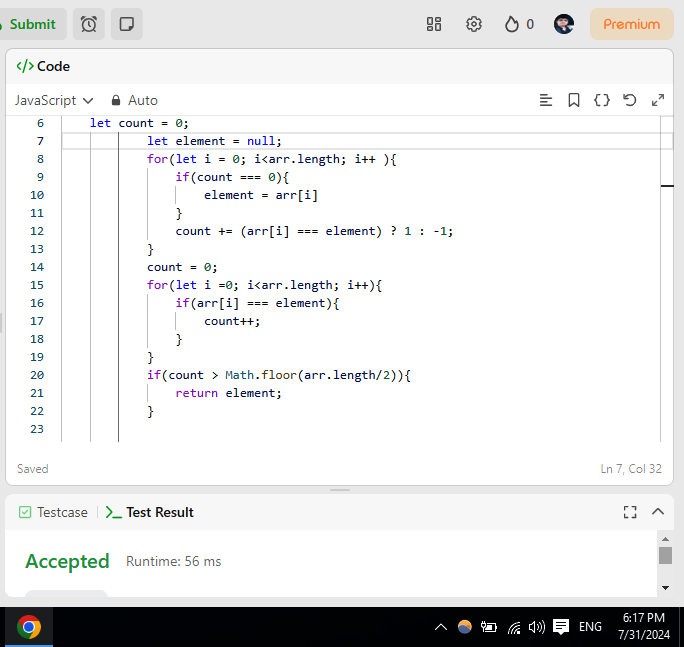 Shivendrawk's tweet photo. 🚀 Just tackled some DSA problems by following the AtoZ DSA series by @striver_79
I solved 2Sum,
sorting 0s,1s,2s,
and Majority element problem
on LeetCode, refining my approach from Brute force -> Better -> Optimal. 💻 #DSA #Coding #LearningInPublic #100DaysOfCode #Algorith https://t.co/G0hiXydvdc