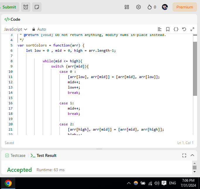 Shivendrawk's tweet photo. 🚀 Just tackled some DSA problems by following the AtoZ DSA series by @striver_79
I solved 2Sum,
sorting 0s,1s,2s,
and Majority element problem
on LeetCode, refining my approach from Brute force -> Better -> Optimal. 💻 #DSA #Coding #LearningInPublic #100DaysOfCode #Algorith https://t.co/G0hiXydvdc