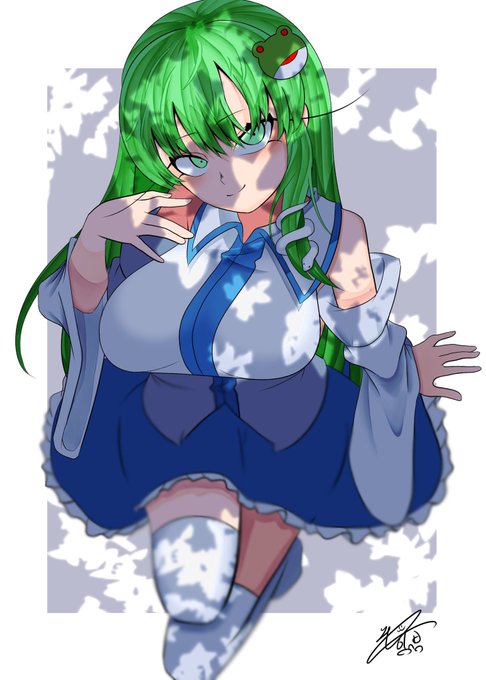 暑いね早苗さん

#東方Project #东方Project #touhou #동방프로젝트 #東風谷早苗 