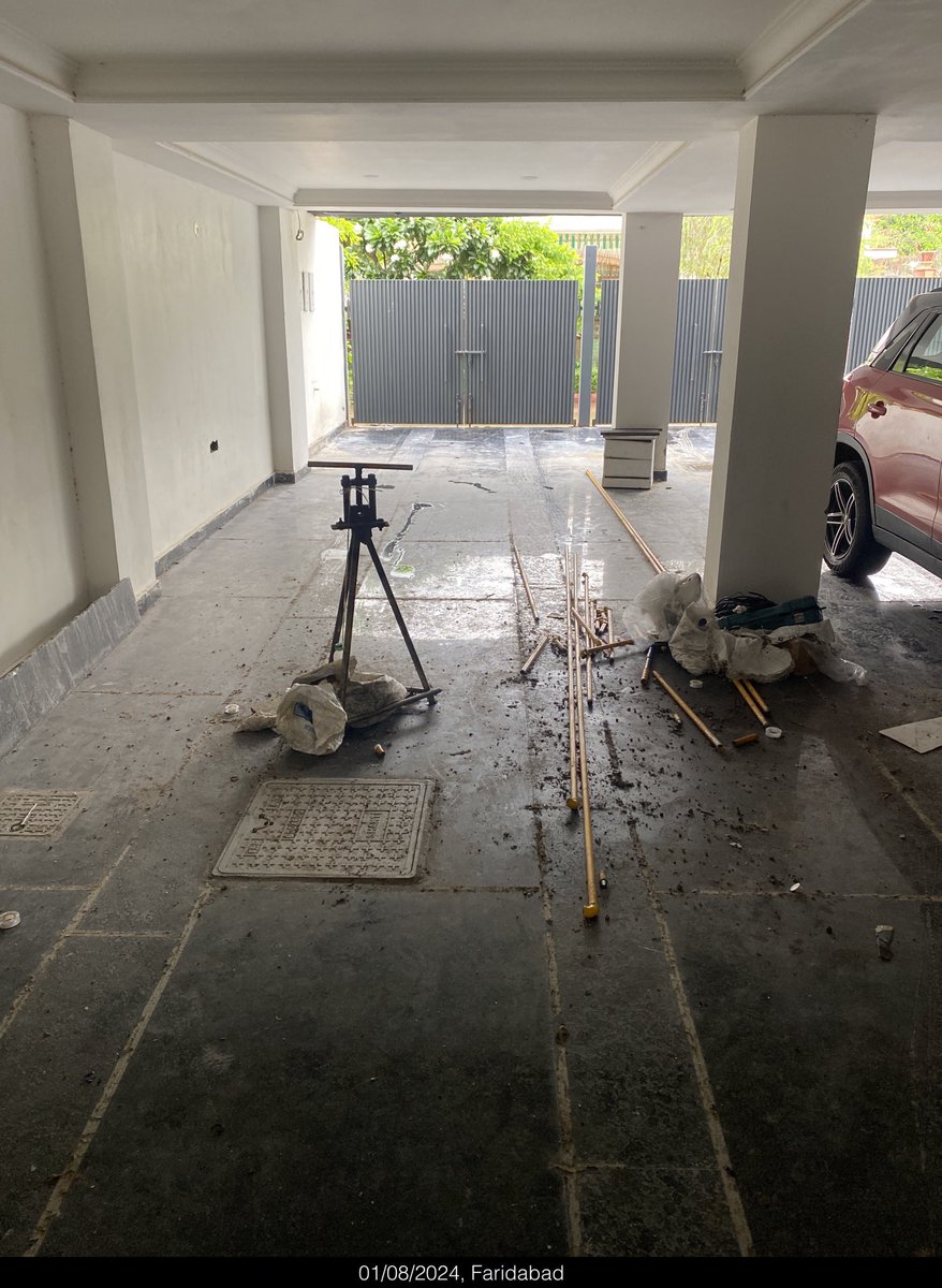 adsingh's tweet photo. @Adani_Gas @gautam_adani it’s been 5 days since PPP service partner started installation of the gas pipe. Boys did not come for two days in between. Workmanship pathetic. No wonder it takes 100 days for connection installation. No accountability. No checks. You can learn a lot from @airtelindia . Highly frustrating.