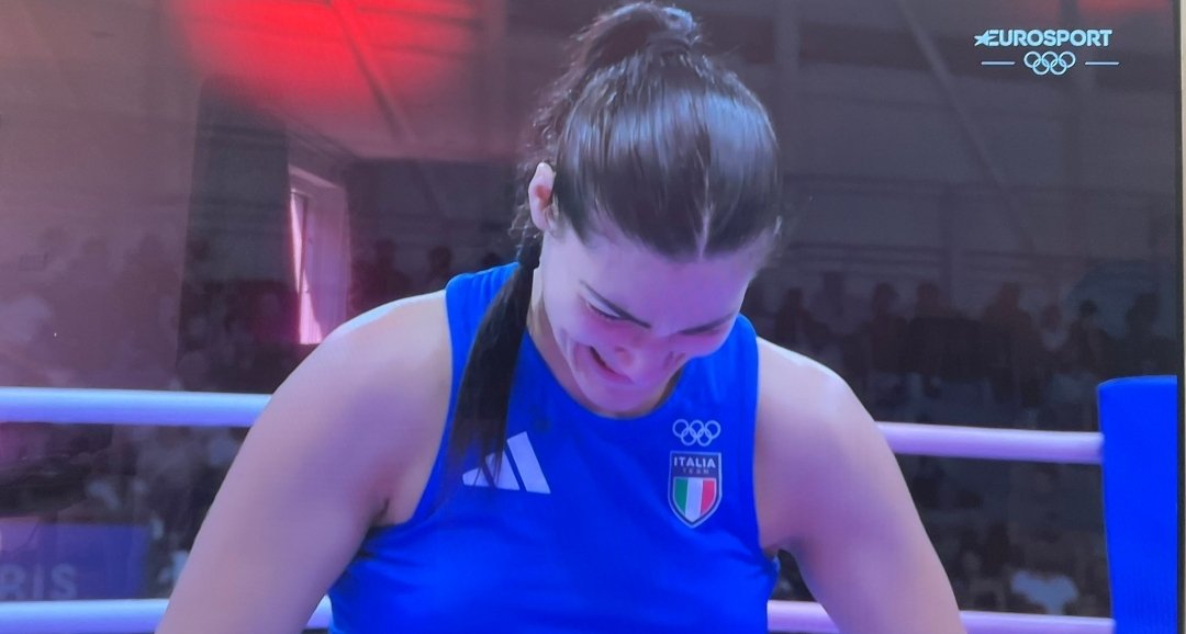 Angela Carini <a href="/Angelacarini98/">Angela.carini</a> abandoned her fight 7 seconds in. 🏆🙌❤️ You are truly a champion and will always be remembered for standing up for women around the globe. GOD Bless you 🙏  This is a fighter. <a href="/ICFSport/">International Consortium on Female Sport (ICFS)</a> <a href="/icons_women/">ICONS</a> <a href="/Martina/">Martina Navratilova</a> <a href="/Riley_Gaines_/">Riley Gaines</a> <a href="/iocmedia/">IOC MEDIA</a> <a href="/Marq/">Mark D Adams</a>