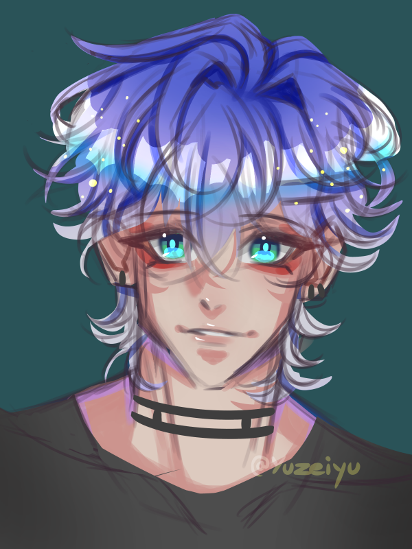 Yuzeiiyu's tweet photo. Blurple Boi Sketch >:D
#sketch #blue #purple #anime #drawing #digitalart https://t.co/sfGT9811yD