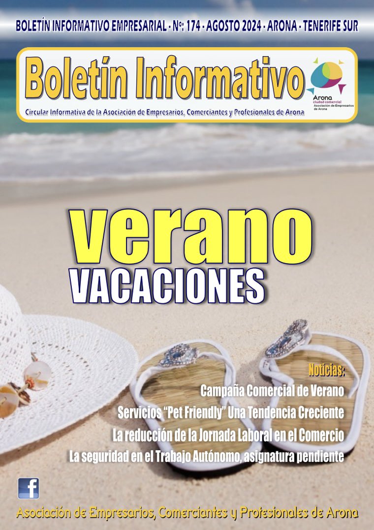 AECPArona's tweet image. 🔵 Ya puedes consultar el boletín informativo de los empresarios de #Arona correspondiente al mes de agosto 🔝
⏬️⏬️⏬️⏬️⏬️⏬️⏬️
empresariosdearona.com/index.php/noti…
@ALGN73 @VctorM2 @AytoArona