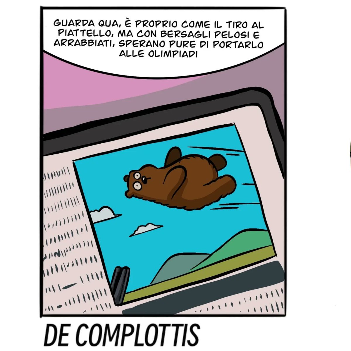 ZenZeroV's tweet image. Nuovi metodi alternativi per risolvere l'annoso problema degli #orsi in #trentino