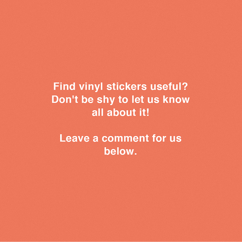 StickerCanada's tweet image. “How can stickers help me?” 😮

This is a question that we are often asked and it's a fair one to have. To answer the different questions you've got about #VinylStickers, check out our blog. 🤩

Take a look ➡️ bit.ly/34W4Tl9