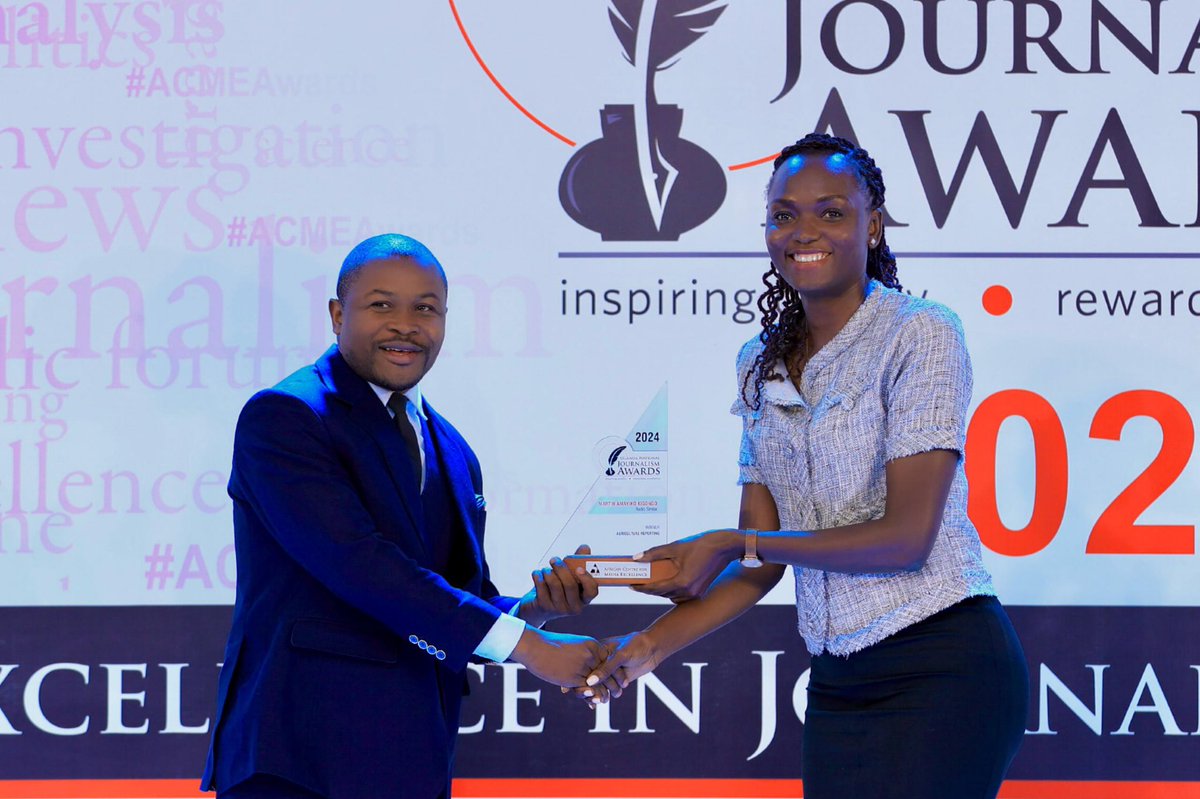 Yesterday, DTB presented the Agriculture Reporting Award at the Uganda National Journalism Awards at Méstil Hotel &amp; Residences, Kampala, recognizing outstanding contributions to journalism that shed light on the agricultural sector. 
#BankWithUsBankOnUs
