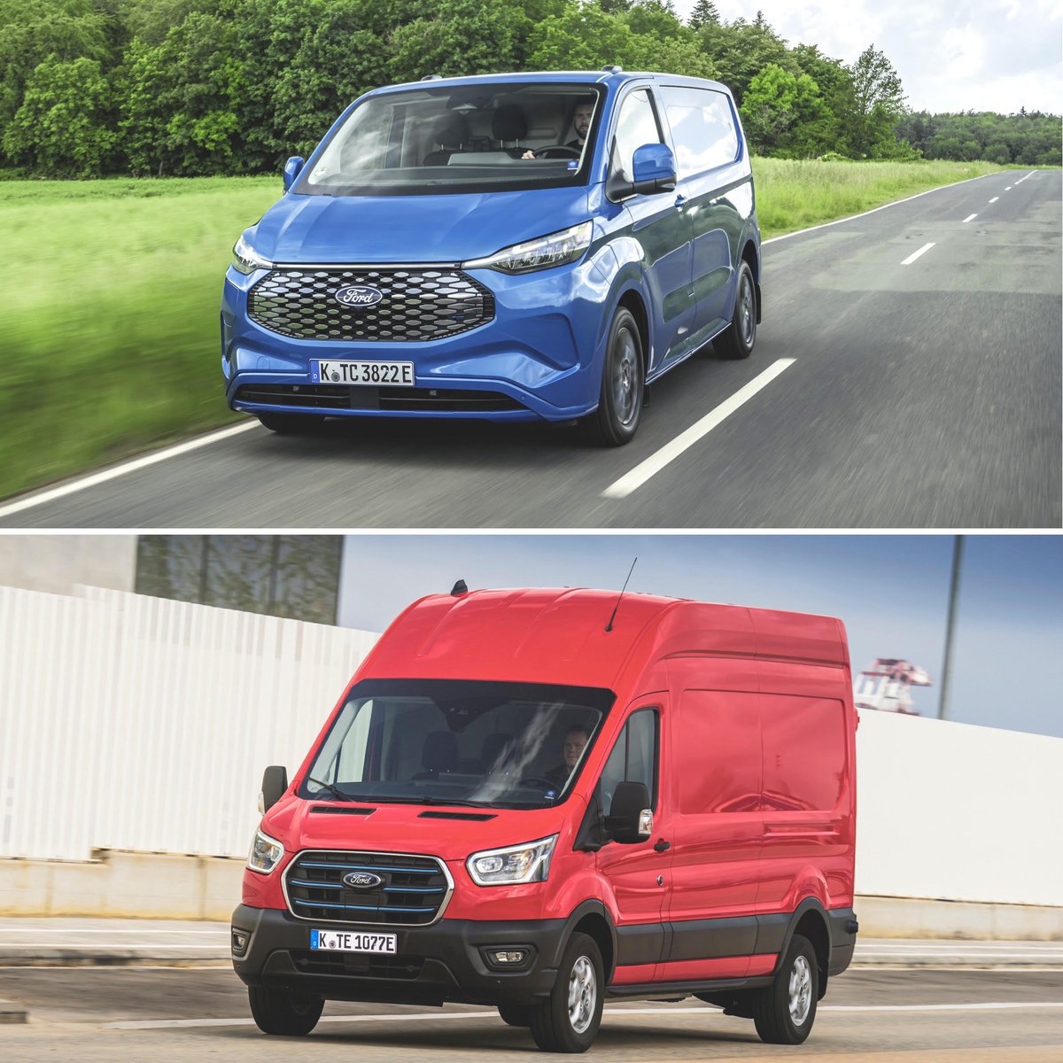 FordDostawcze's tweet image. #FordProPolska |

▪️Który z elektrycznych modeli z gamy #FordPro bardziej pasuje do charakteru Twojego biznesu?

⚡️#ETransitCustom z zasięgiem do 327 km
czy 
⚡️#ETransit z zasięgiem do 402 km?

Góra czy dół?