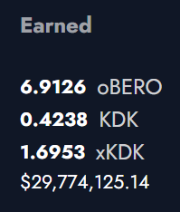 LastBrohican158's tweet photo. Bruh, how much are these oBERO and xKDK worth?! #testnet rich @SmokeyTheBera @beradrome @KodiakFi https://t.co/09nKLYGER8