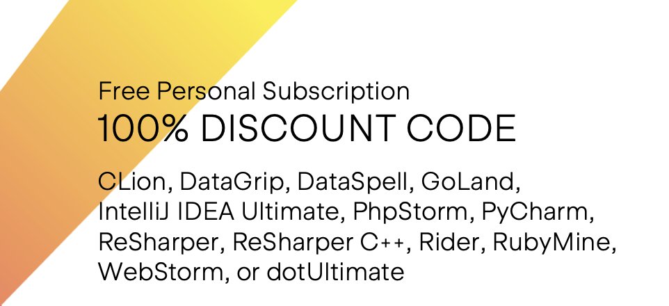 I have a code for Goland for free for a community member. If you'd like to win it, all you have to do is share your most interesting #golang fact below!

I'll pick someone on Sunday!