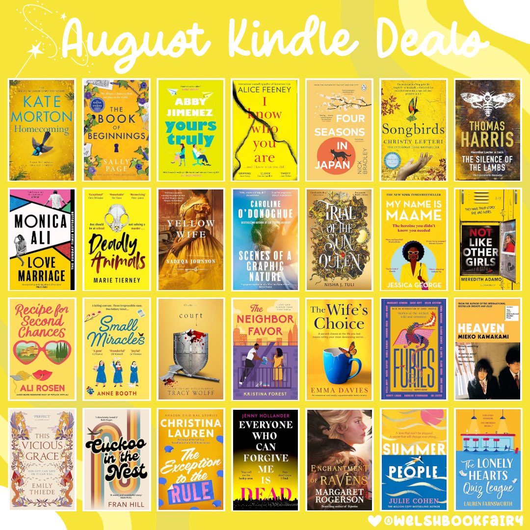 𝐀𝐮𝐠𝐮𝐬𝐭 𝐊𝐢𝐧𝐝𝐥𝐞 𝐃𝐞𝐚𝐥𝐬 🩷

A comprehensive round up of the UK kindle deals.

𝐏𝐥𝐞𝐚𝐬𝐞 𝐬𝐡𝐚𝐫𝐞 𝐢𝐟 𝐲𝐨𝐮’𝐫𝐞 𝐟𝐞𝐞𝐥𝐢𝐧𝐠 𝐤𝐢𝐧𝐝 🫶🏻

⇊