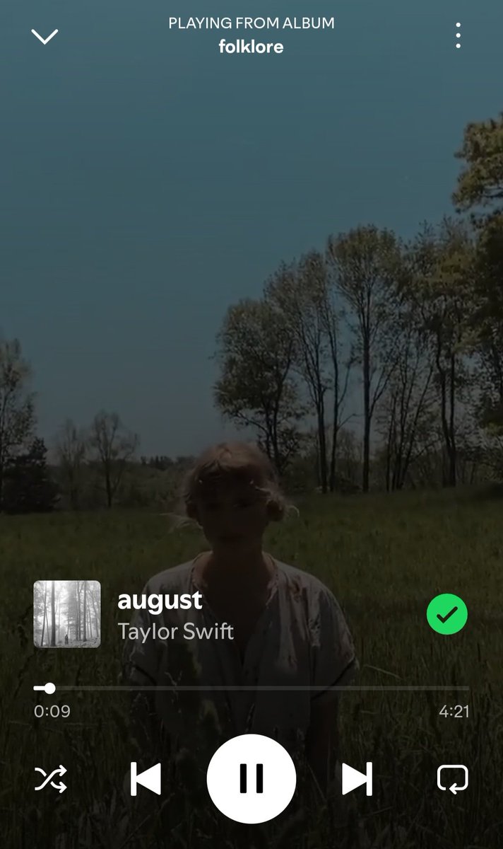charley_pop's tweet image. august by Taylor Swift. 
Then, now, always. 🩶 #augusttaylorswift