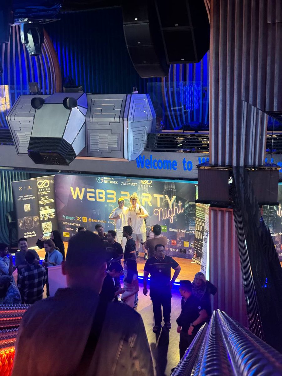 The_8lyxium's tweet photo. Thank you to everyone who came the party! π
It was an amazing night because of all of you. We hope you enjoyed it as much as we did! πβ¨
#Web3PartyNight #8LYXIUM https://t.co/StkqsdbcsY