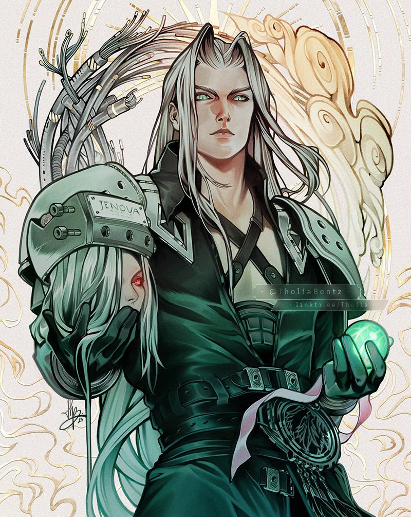 VideoArtGame's tweet photo. Fan art | Final Fantasy VII - Sephiroth

Artist: @TholiaBentz https://t.co/ZQNJv81Ou7