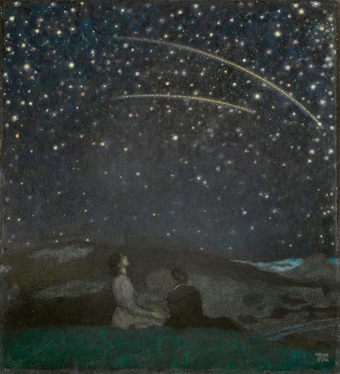 P_J_Richards's tweet photo. ✨💫✨It's said that if you're swift enough to make a wish upon a falling star before it disappears, it will be granted.  #FolkloreThursday https://t.co/NbGR8N3GiB
