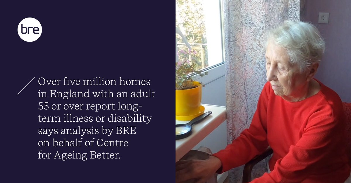 BRE Group (@bre_group) on Twitter photo BRE research for <a href="/Ageing_Better/">Ageing Better</a> reveals most older homes with person aged 55+ were built before modern accessibility standards.
With only 82,000 accessible, adaptable homes built since 2022's minimum accessibility standards announcement, see all findings:
ageing-better.org.uk/news/missing-2… BRE research for <a href="/Ageing_Better/">Ageing Better</a> reveals most older homes with person aged 55+ were built before modern accessibility standards.
With only 82,000 accessible, adaptable homes built since 2022's minimum accessibility standards announcement, see all findings:
ageing-better.org.uk/news/missing-2…