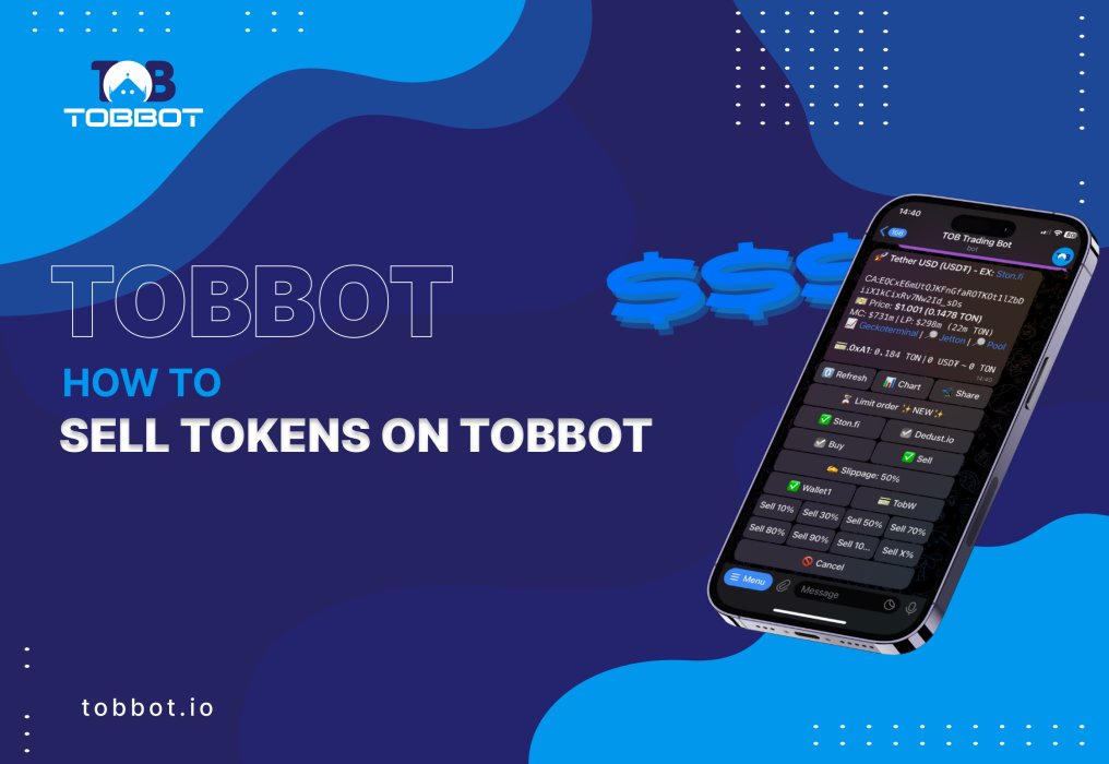 👾[TUTORIAL SERIES] HOW TO SELL TOKENS ON TOBBOT

Step 1: To view information about a token, PASTE one of the following:
🔹Token's contract
🔹Pool's contract
🔹Token's URL link on Gecko Terminal
🔹Token's URL link on Dex screener

Step 2: Configuring purchases includes:
1. Change
